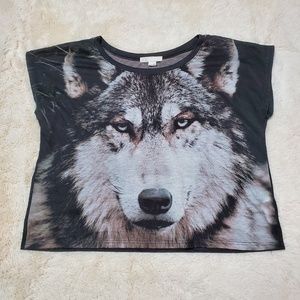 Wolf Cropped Tee